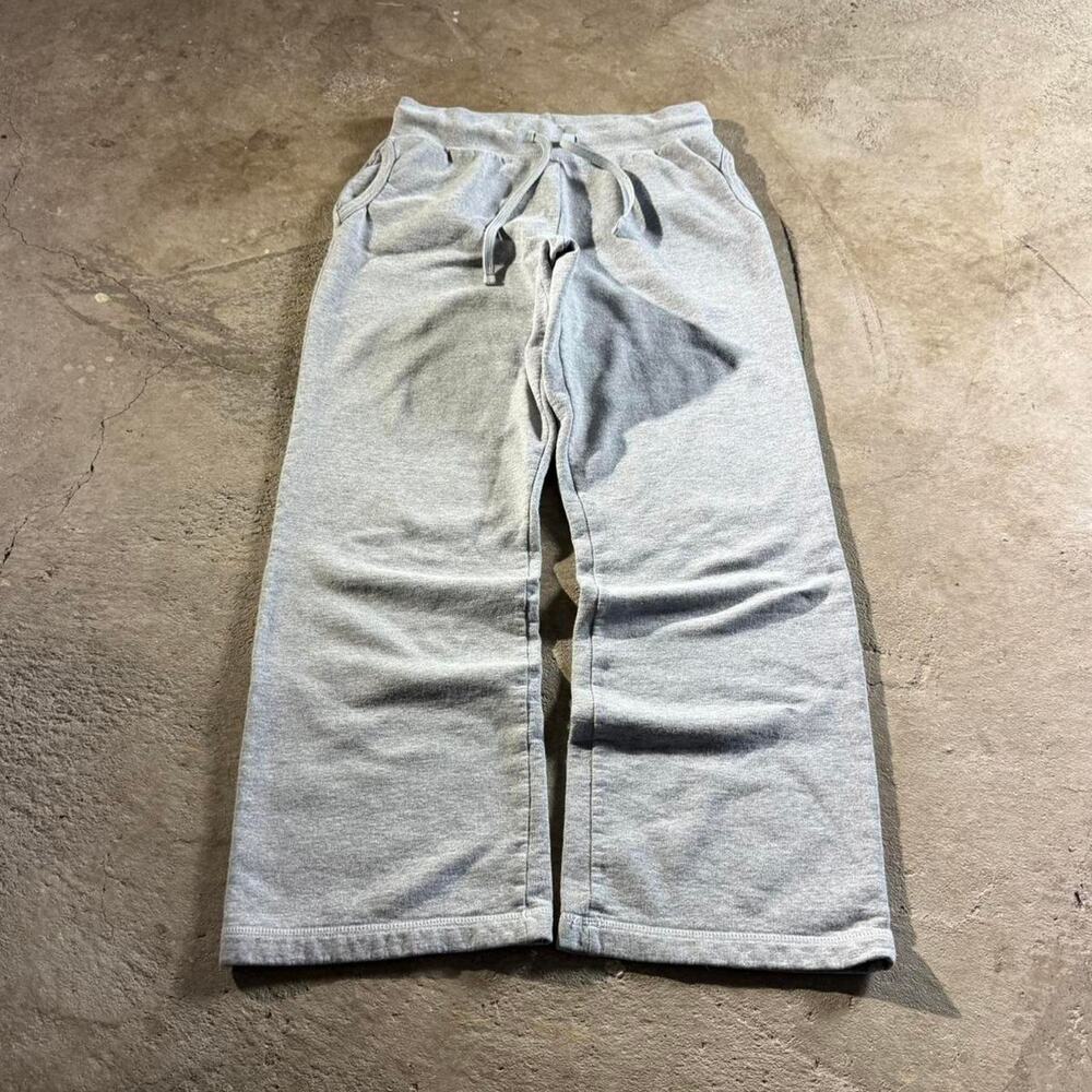 Grey Wide Leg Sweatpants